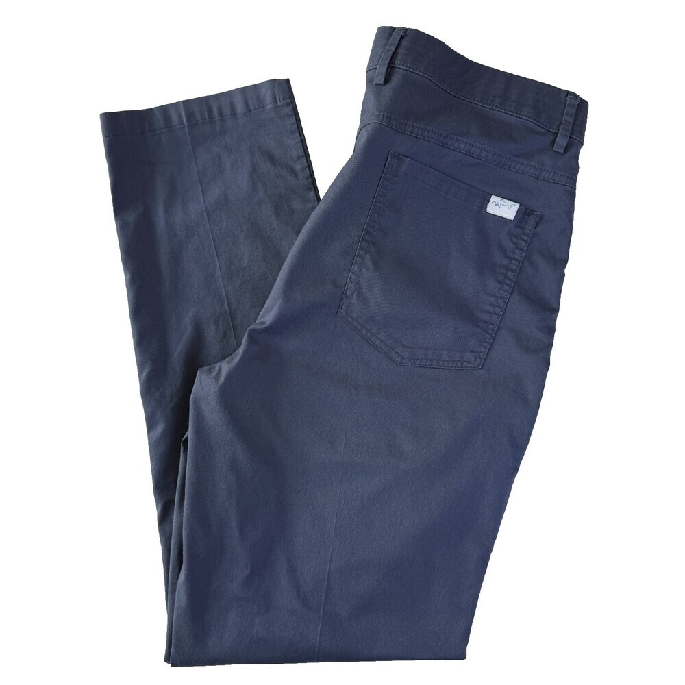 Greg Norman Attack Life Men's Golf Performance Pants, Size 34x32, Medium Blue